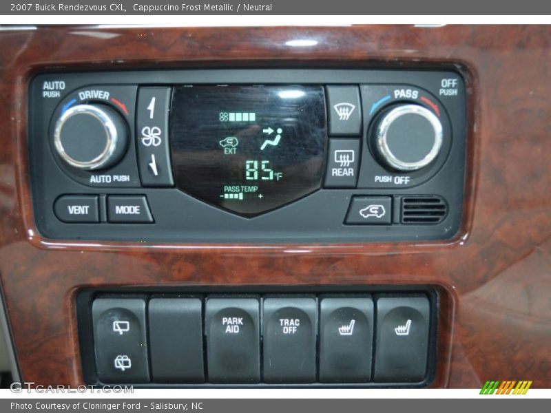 Cappuccino Frost Metallic / Neutral 2007 Buick Rendezvous CXL