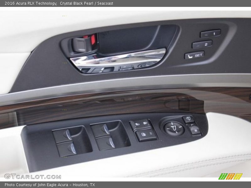 Crystal Black Pearl / Seacoast 2016 Acura RLX Technology