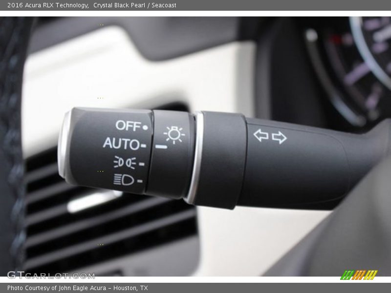 Crystal Black Pearl / Seacoast 2016 Acura RLX Technology