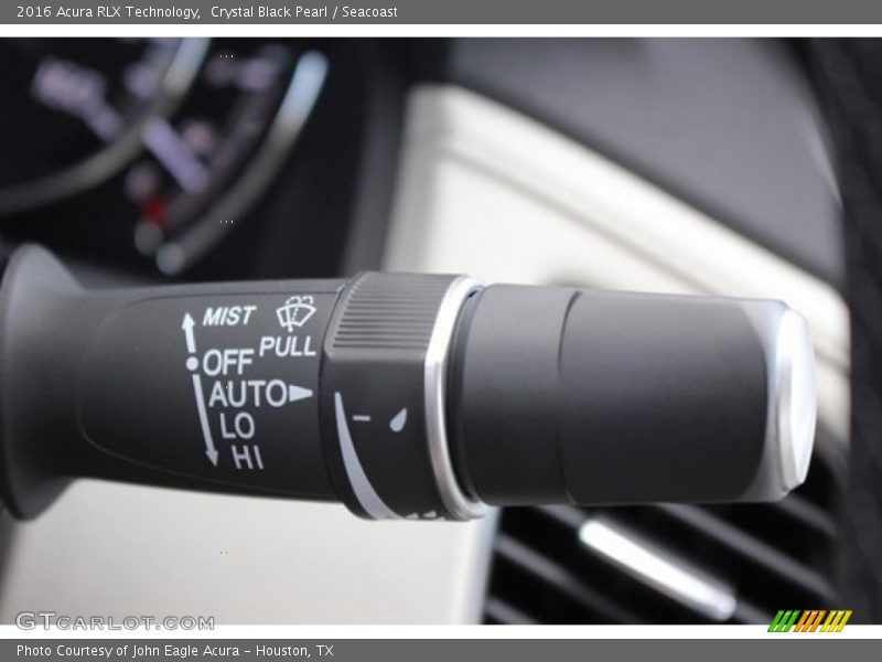 Crystal Black Pearl / Seacoast 2016 Acura RLX Technology