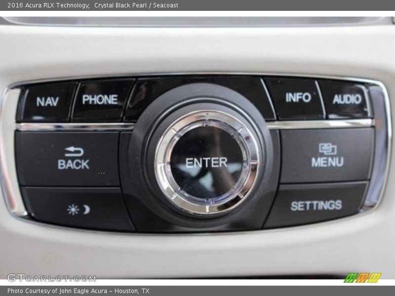 Crystal Black Pearl / Seacoast 2016 Acura RLX Technology