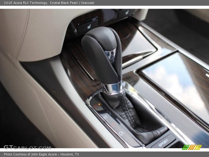 Crystal Black Pearl / Seacoast 2016 Acura RLX Technology