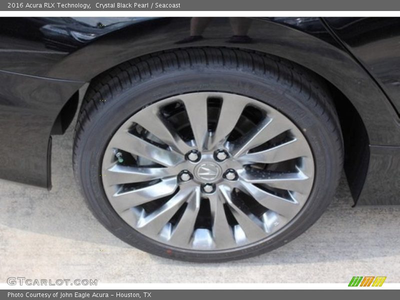 Crystal Black Pearl / Seacoast 2016 Acura RLX Technology