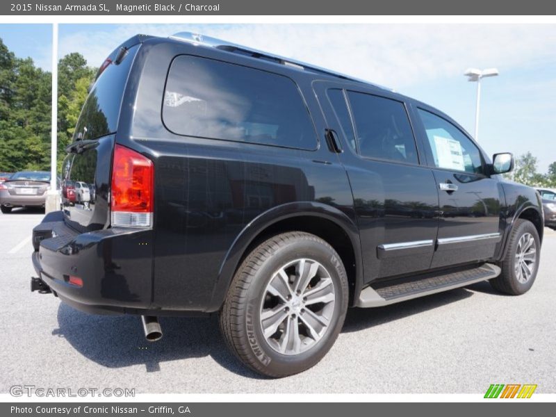 Magnetic Black / Charcoal 2015 Nissan Armada SL