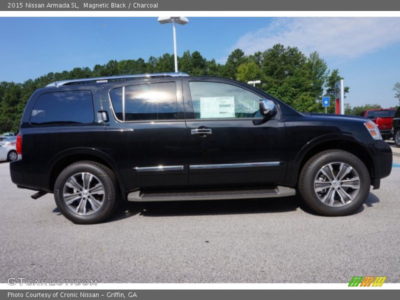 Magnetic Black / Charcoal 2015 Nissan Armada SL