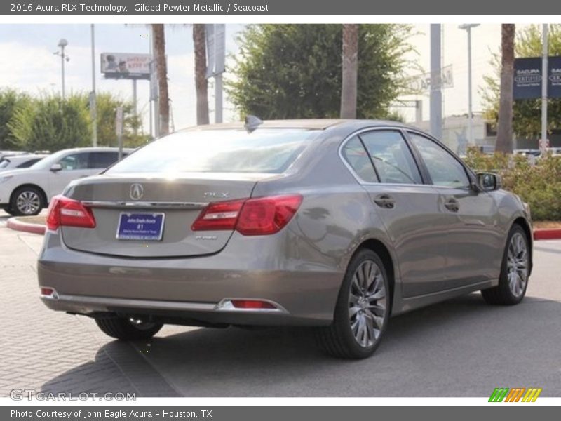 Gilded Pewter Metallic / Seacoast 2016 Acura RLX Technology