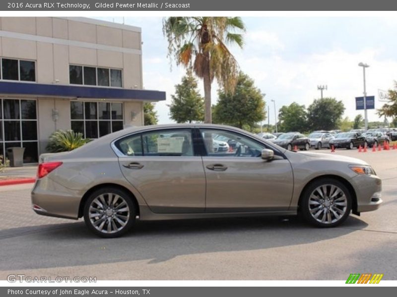 Gilded Pewter Metallic / Seacoast 2016 Acura RLX Technology