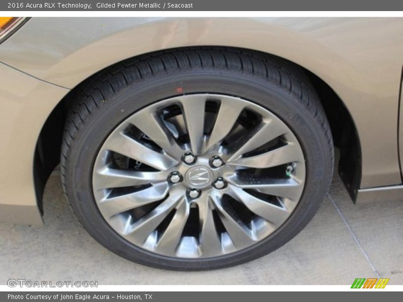 Gilded Pewter Metallic / Seacoast 2016 Acura RLX Technology