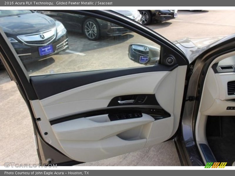 Gilded Pewter Metallic / Seacoast 2016 Acura RLX Technology