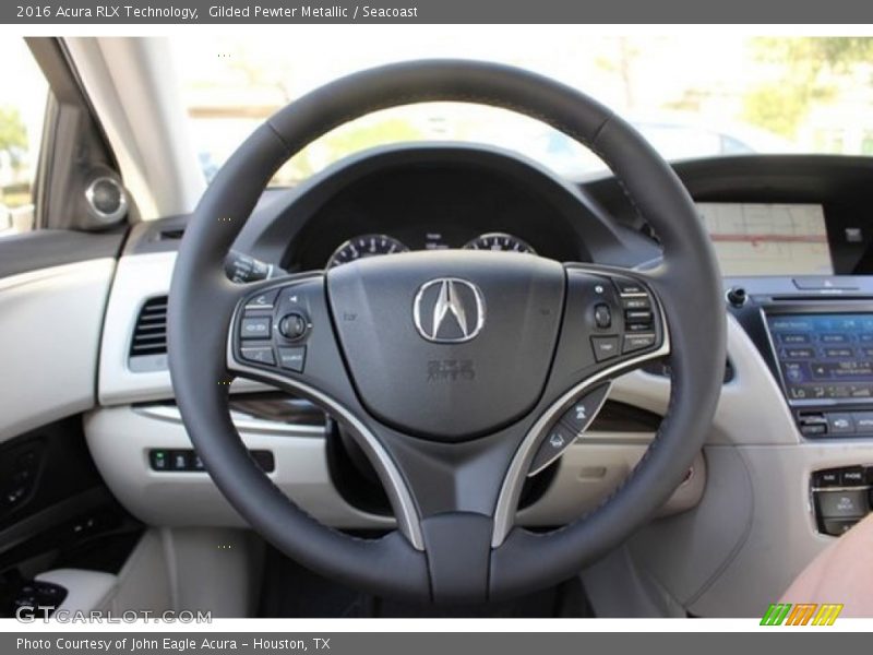 Gilded Pewter Metallic / Seacoast 2016 Acura RLX Technology