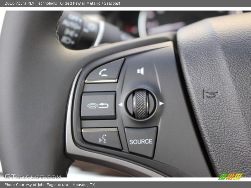 Gilded Pewter Metallic / Seacoast 2016 Acura RLX Technology