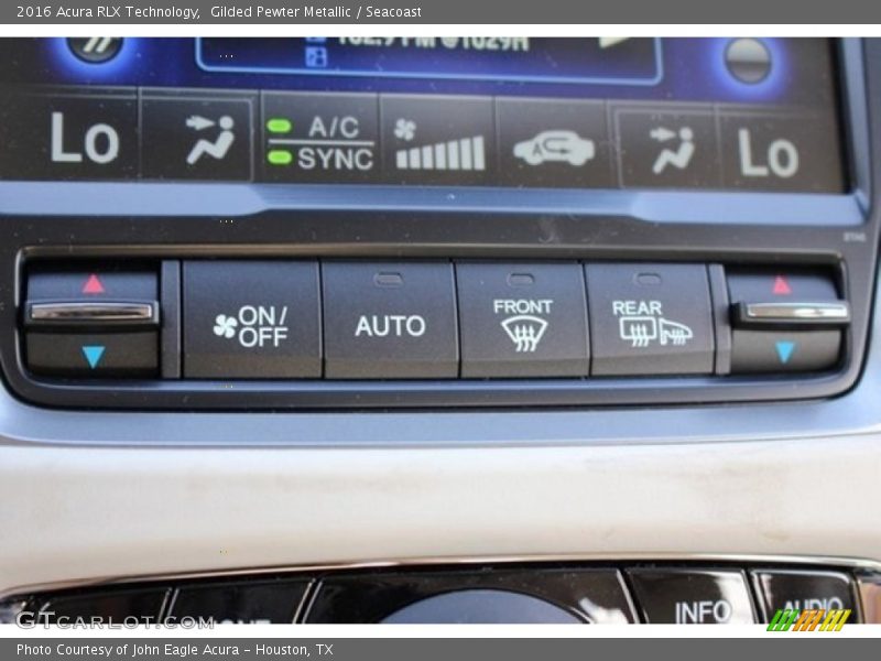 Gilded Pewter Metallic / Seacoast 2016 Acura RLX Technology