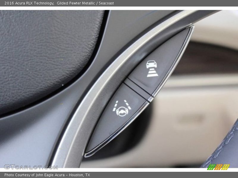 Gilded Pewter Metallic / Seacoast 2016 Acura RLX Technology