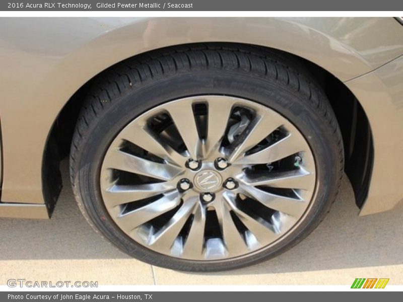 Gilded Pewter Metallic / Seacoast 2016 Acura RLX Technology