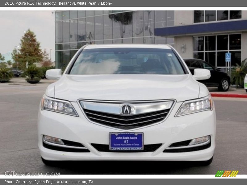 Bellanova White Pearl / Ebony 2016 Acura RLX Technology
