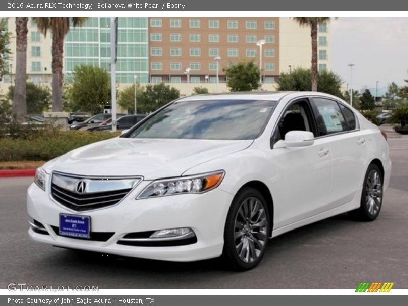 Bellanova White Pearl / Ebony 2016 Acura RLX Technology