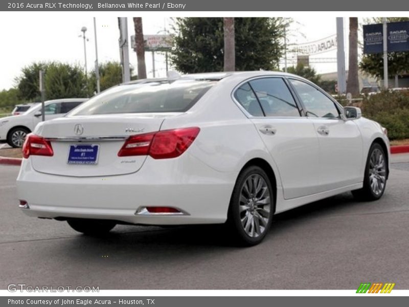 Bellanova White Pearl / Ebony 2016 Acura RLX Technology