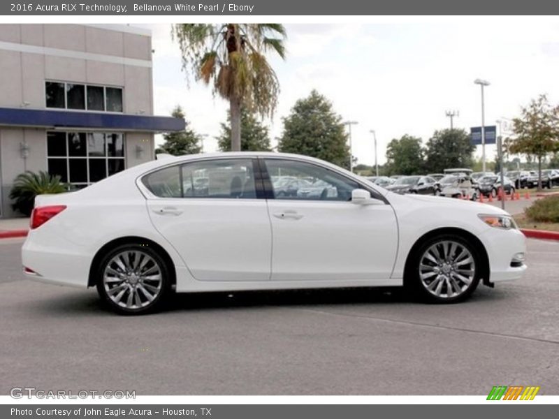 Bellanova White Pearl / Ebony 2016 Acura RLX Technology