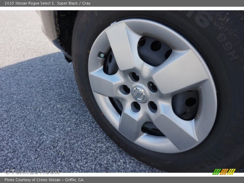 Super Black / Gray 2015 Nissan Rogue Select S