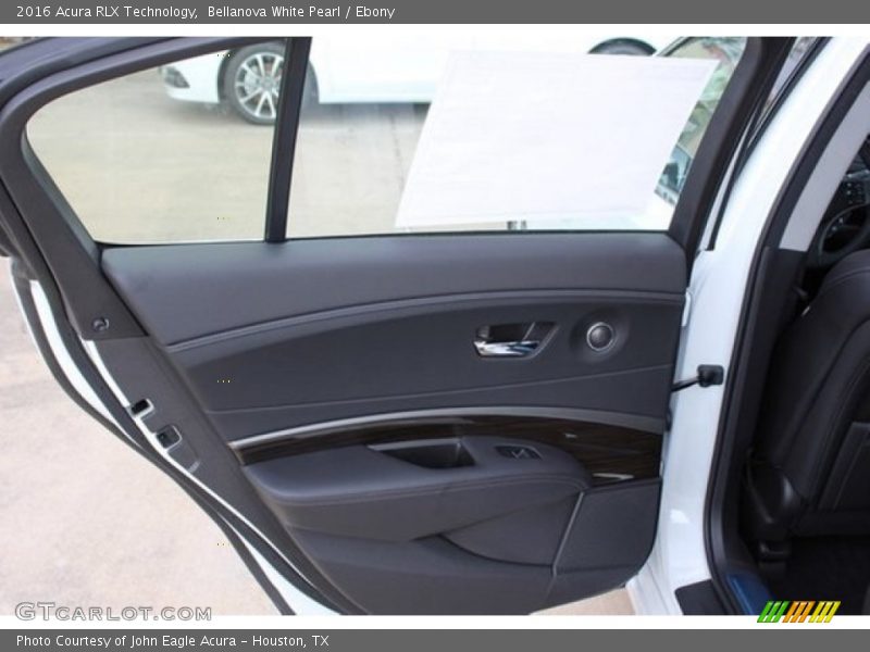 Bellanova White Pearl / Ebony 2016 Acura RLX Technology