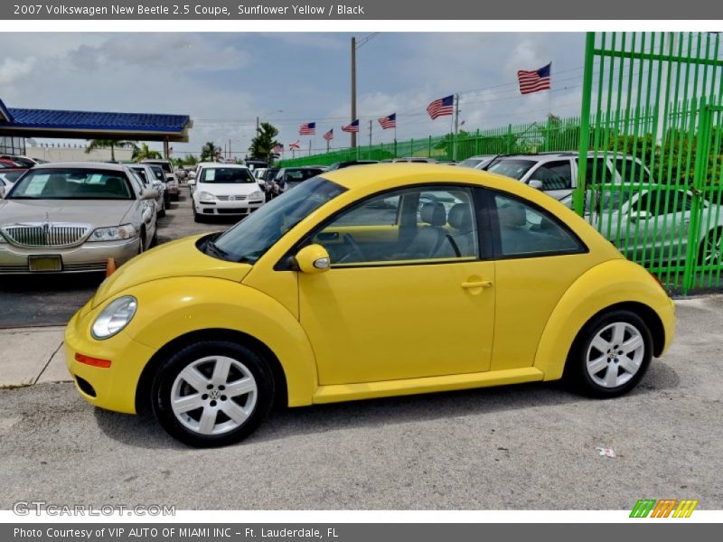  2007 New Beetle 2.5 Coupe Sunflower Yellow