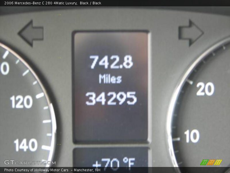 Black / Black 2006 Mercedes-Benz C 280 4Matic Luxury