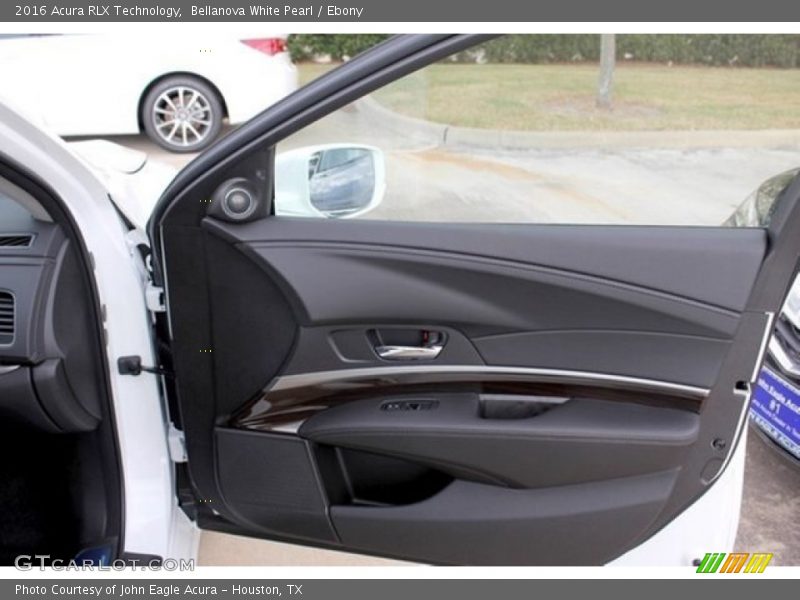 Bellanova White Pearl / Ebony 2016 Acura RLX Technology