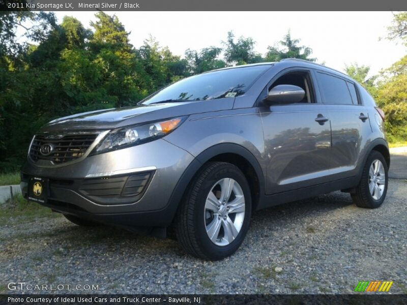 Mineral Silver / Black 2011 Kia Sportage LX