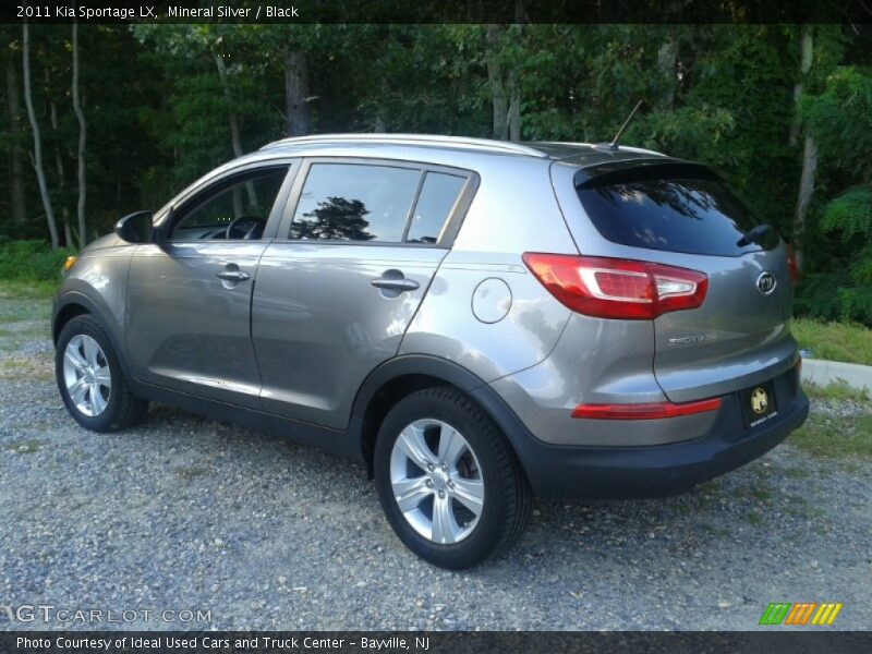 Mineral Silver / Black 2011 Kia Sportage LX