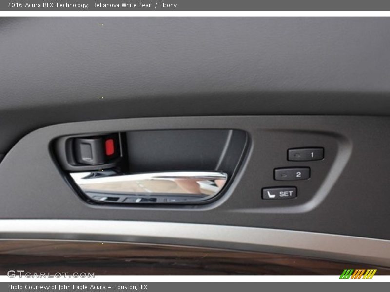 Bellanova White Pearl / Ebony 2016 Acura RLX Technology