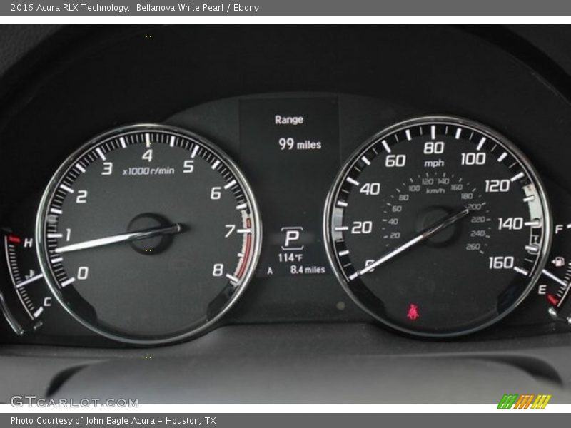 Bellanova White Pearl / Ebony 2016 Acura RLX Technology