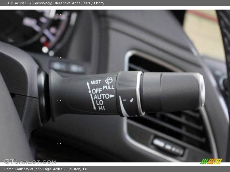 Bellanova White Pearl / Ebony 2016 Acura RLX Technology