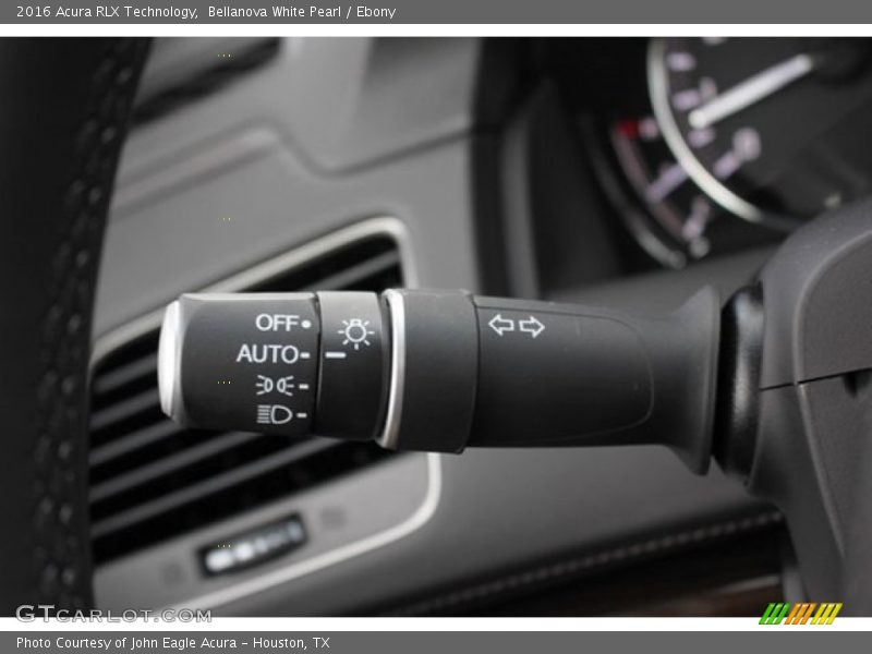 Bellanova White Pearl / Ebony 2016 Acura RLX Technology