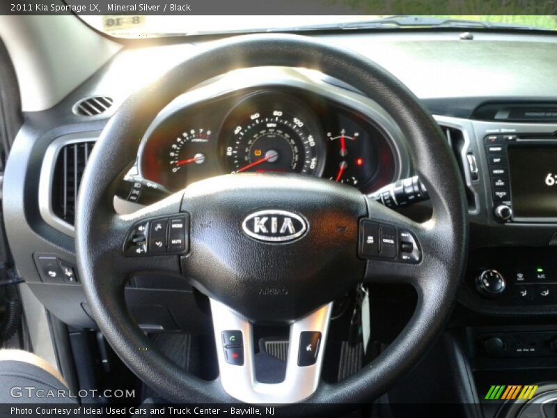Mineral Silver / Black 2011 Kia Sportage LX