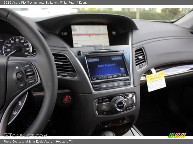 Bellanova White Pearl / Ebony 2016 Acura RLX Technology