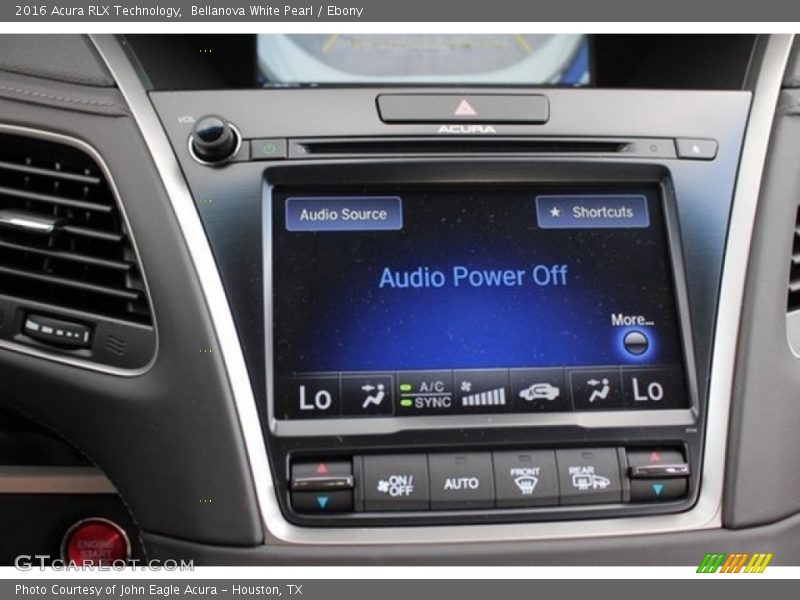 Bellanova White Pearl / Ebony 2016 Acura RLX Technology