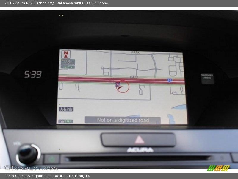 Bellanova White Pearl / Ebony 2016 Acura RLX Technology