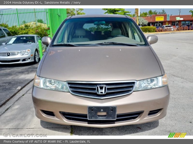 Sandstone Metallic / Ivory 2004 Honda Odyssey EX-L