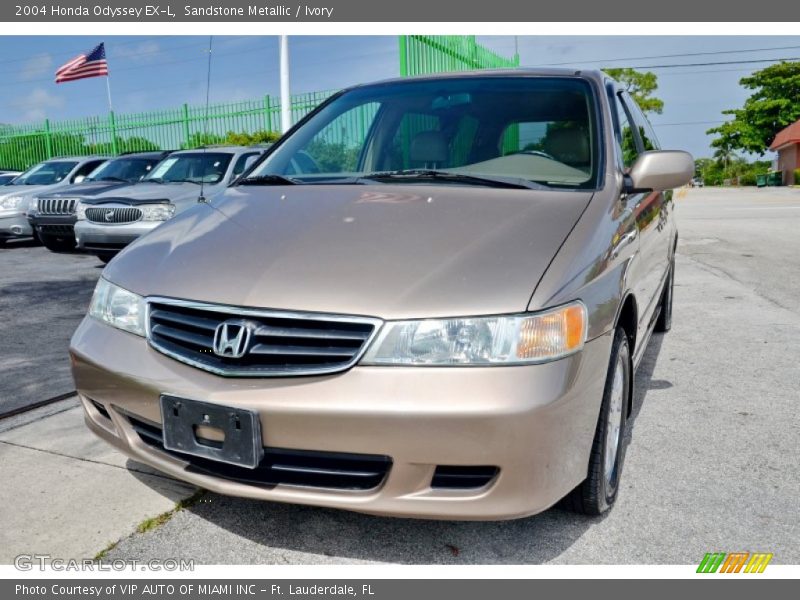 Sandstone Metallic / Ivory 2004 Honda Odyssey EX-L