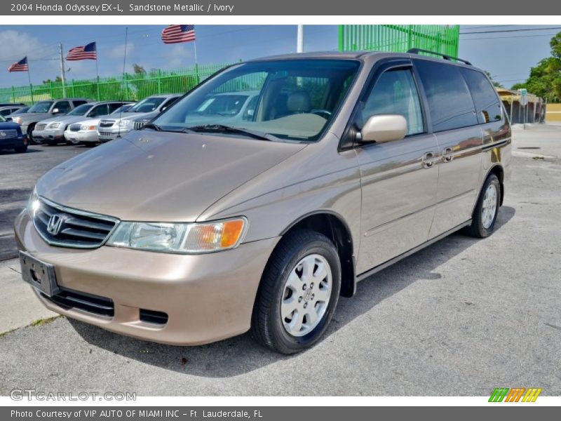 Sandstone Metallic / Ivory 2004 Honda Odyssey EX-L