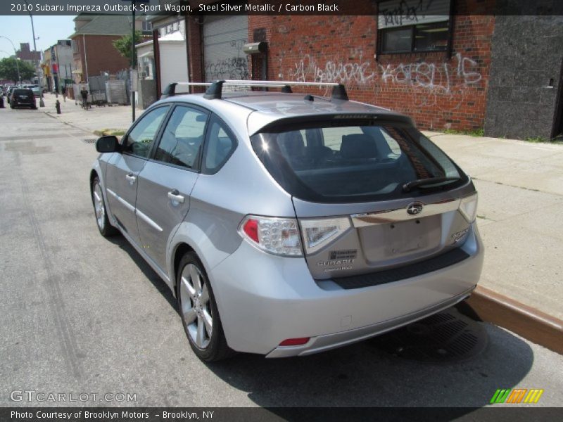 Steel Silver Metallic / Carbon Black 2010 Subaru Impreza Outback Sport Wagon
