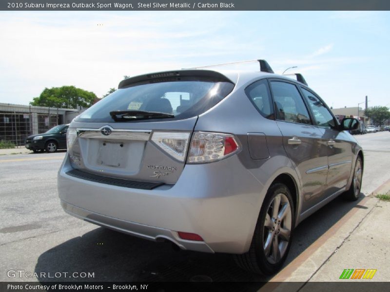 Steel Silver Metallic / Carbon Black 2010 Subaru Impreza Outback Sport Wagon
