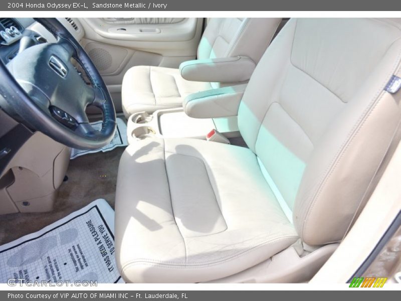 Sandstone Metallic / Ivory 2004 Honda Odyssey EX-L