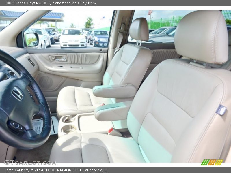Sandstone Metallic / Ivory 2004 Honda Odyssey EX-L