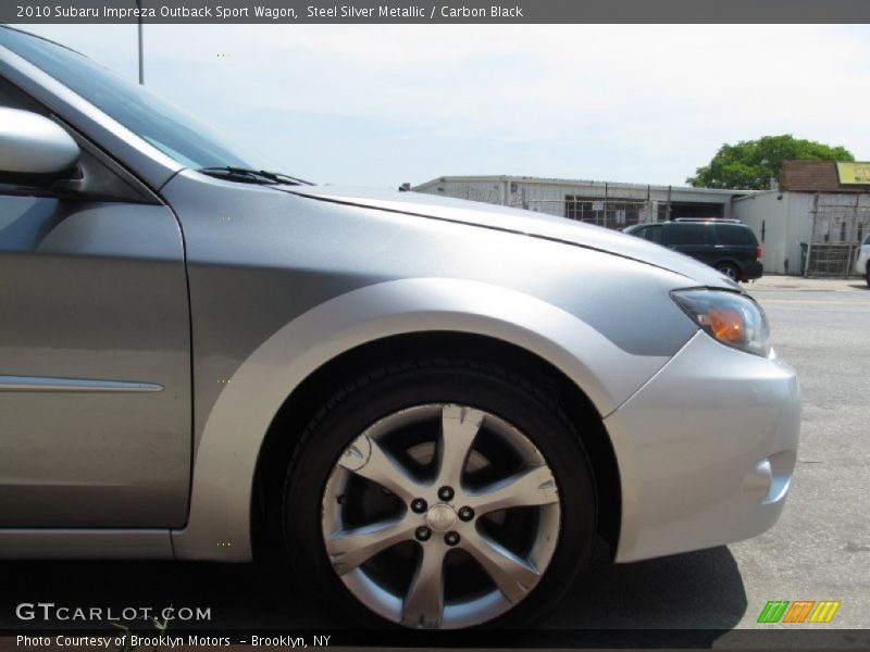 Steel Silver Metallic / Carbon Black 2010 Subaru Impreza Outback Sport Wagon