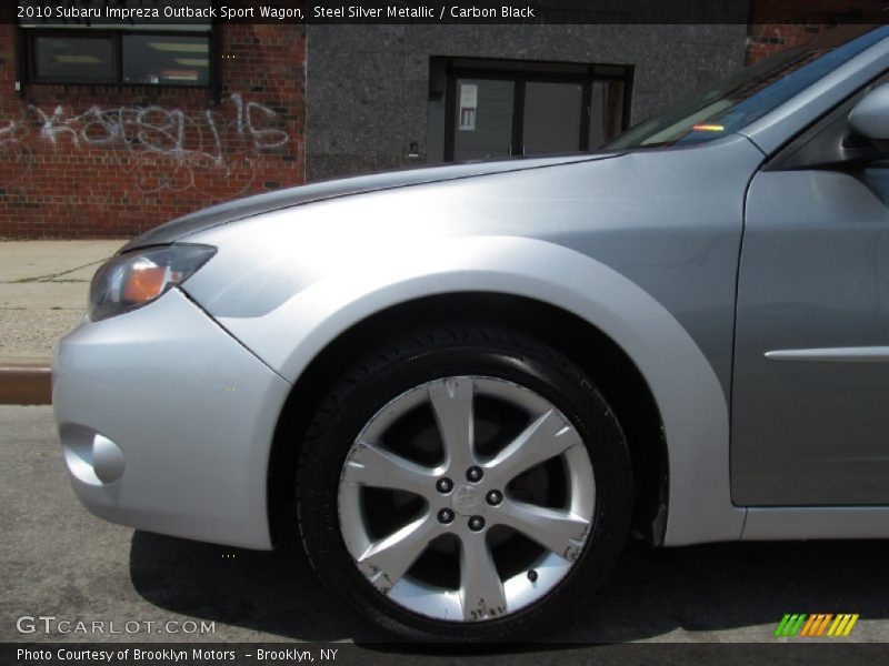 Steel Silver Metallic / Carbon Black 2010 Subaru Impreza Outback Sport Wagon