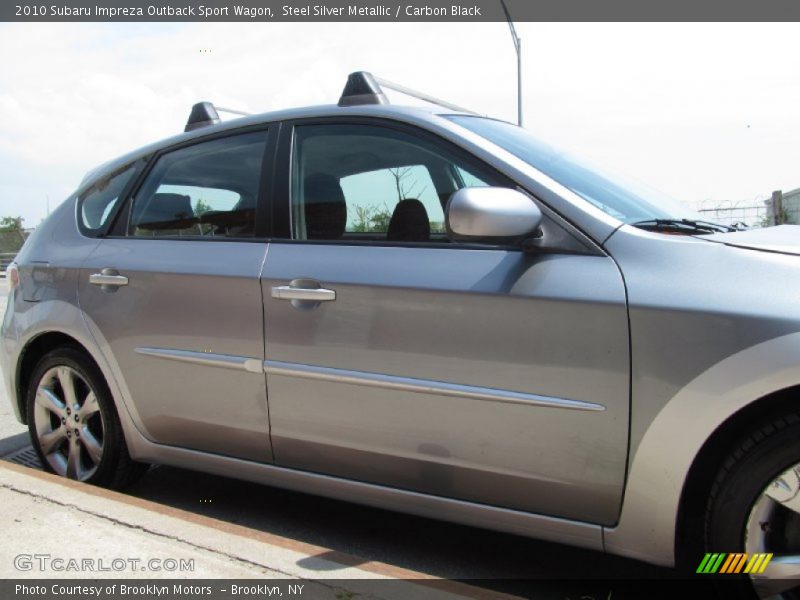Steel Silver Metallic / Carbon Black 2010 Subaru Impreza Outback Sport Wagon