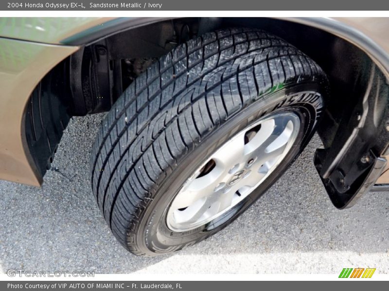 Sandstone Metallic / Ivory 2004 Honda Odyssey EX-L