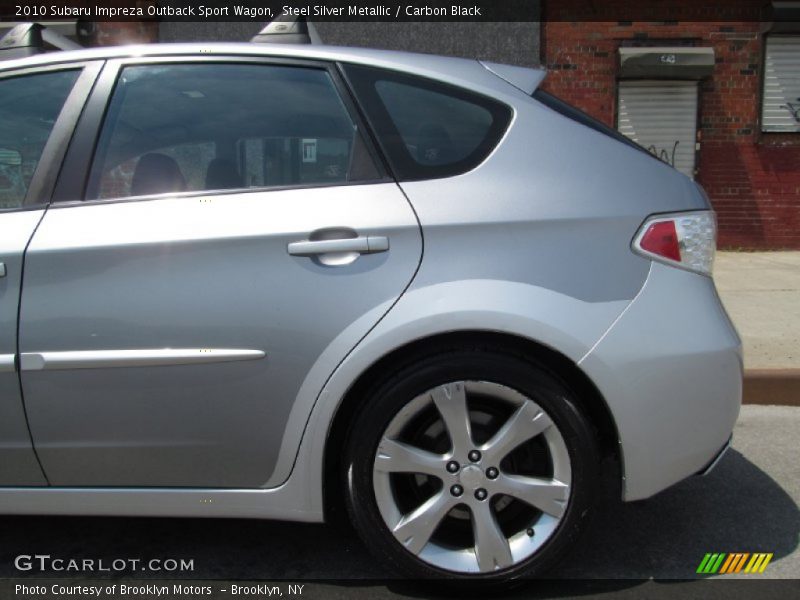 Steel Silver Metallic / Carbon Black 2010 Subaru Impreza Outback Sport Wagon