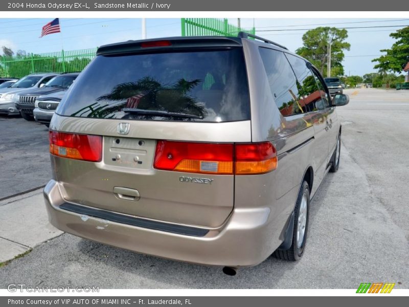 Sandstone Metallic / Ivory 2004 Honda Odyssey EX-L